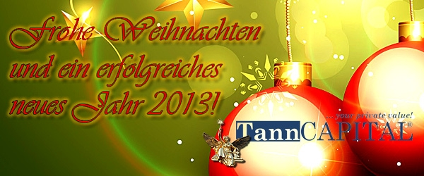 Herzliche Weihnachts- und Silvestergrüsse